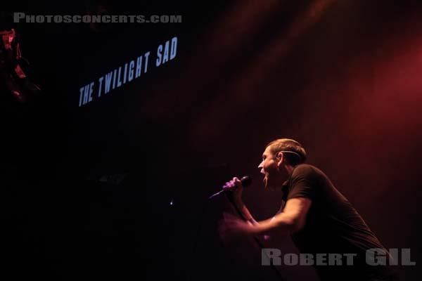 THE TWILIGHT SAD - 2016-11-15 - PARIS - Accor Arena - James Alexander Graham